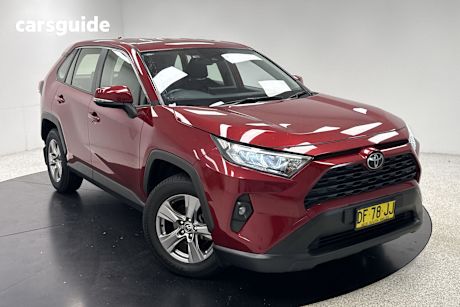 Red 2022 Toyota RAV4 Wagon Gx (2Wd)