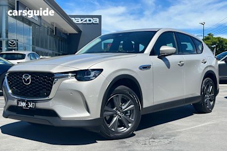 Beige 2025 Mazda CX-60 Wagon G40E Pure Hybrid