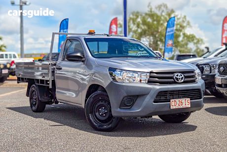 Silver 2018 Toyota Hilux Cab Chassis Workmate