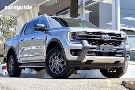 Silver 2024 Ford Ranger Double Cab Pick Up Wildtrak 2.0 (4X4)