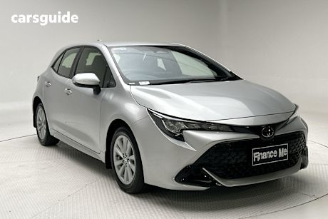 Silver 2023 Toyota Corolla Hatchback Ascent Sport