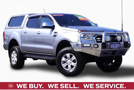 Silver 2019 Ford Ranger Double Cab Pick Up Xlt 3.2 (4X4)