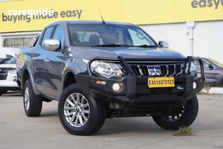 Silver 2018 Mitsubishi Triton Double Cab Pick Up Gls (4X4)