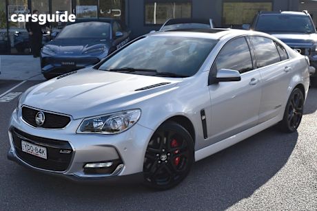 Silver 2016 Holden Commodore Sedan Ss-V Redline