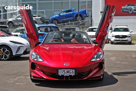 Red 2024 MG Cyberster Convertible 77Kwh Awd