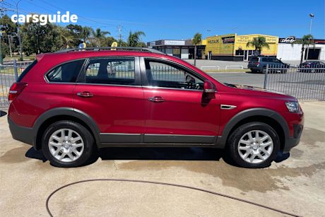 Red 2015 Holden Captiva Wagon 7 Ls Active (Fwd)