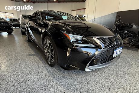 Black 2015 Lexus RC350 Coupe F Sport