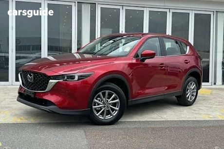 Red 2025 Mazda CX-5 Wagon G25 Maxx Sport (Fwd)