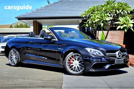 Black 2018 Mercedes-Benz C63 Cabriolet S