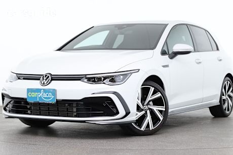 White 2022 Volkswagen Golf Hatchback 110Tsi R-Line
