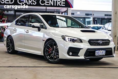 White 2018 Subaru WRX Sedan Premium (Awd)