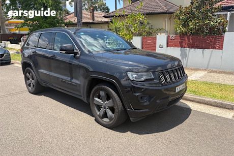 Black 2014 Jeep Grand Cherokee Wagon Blackhawk