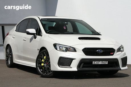 White 2019 Subaru WRX Sedan Sti (Awd)