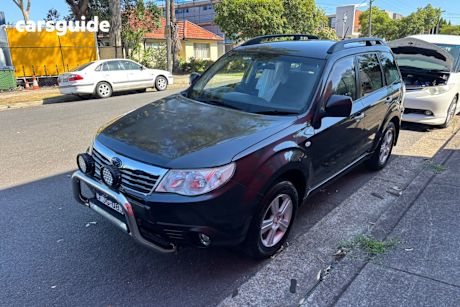 Black 2008 Subaru Forester Wagon Xs
