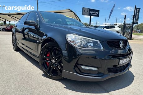 Black 2015 Holden Commodore Sedan Ss-V Redline