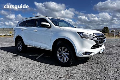 White 2023 Isuzu MU-X Wagon Ls-U (4X4)