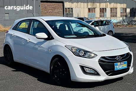 White 2013 Hyundai I30 Hatchback Active