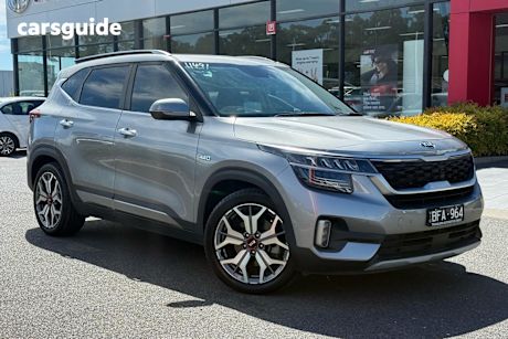 Grey 2019 Kia Seltos Wagon Gt Line (Awd)