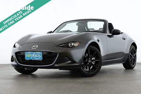 Grey 2023 Mazda MX-5 Convertible G20 Roadster