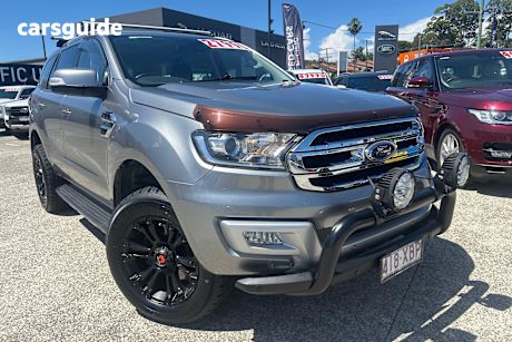 Grey 2017 Ford Everest Wagon Trend