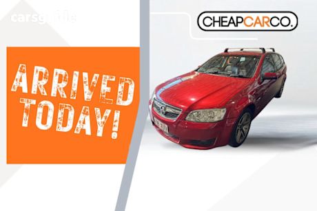 Red 2011 Holden Commodore Sportswagon Berlina International
