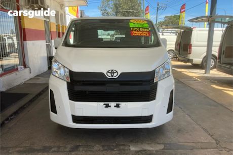 White 2019 Toyota HiAce Van Lwb
