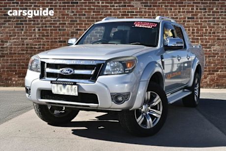 Silver 2011 Ford Ranger Dual Cab Pick-up Wildtrak (4X4)