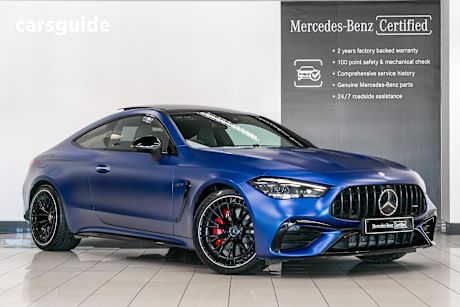 Blue 2024 Mercedes-Benz Cle300 Coupe 4Matic Mhev