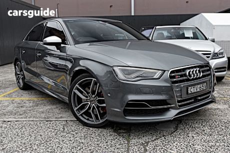 Grey 2014 Audi S3 Sedan 2.0 Tfsi Quattro
