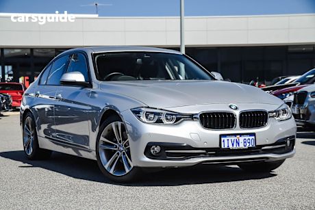 Silver 2016 BMW 320D Sedan Sport Line