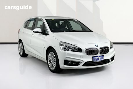 White 2016 BMW 218I Wagon Active Tourer Luxury Line