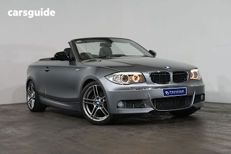 Grey 2013 BMW 118D Convertible