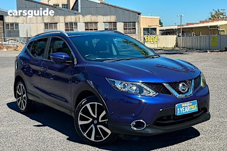Blue 2015 Nissan Qashqai Wagon Ti (4X2)