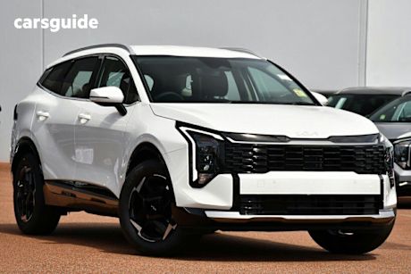 White 2025 Kia Sportage Wagon Sx Hev (Fwd)