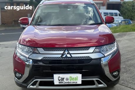 Red 2021 Mitsubishi Outlander Wagon Ls 7 Seat (2Wd)