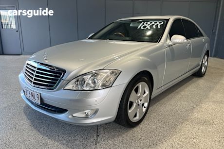 Silver 2008 Mercedes-Benz S350 Sedan