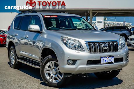 Silver 2012 Toyota Landcruiser Prado SUV VX 4X4