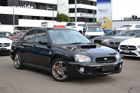 Black 2005 Subaru Impreza Sedan Wrx (Awd)