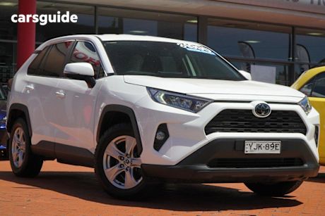 White 2019 Toyota RAV4 Wagon Gx (2Wd)