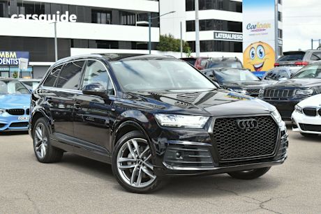 Black 2018 Audi Q7 Wagon 3.0 Tdi Quattro