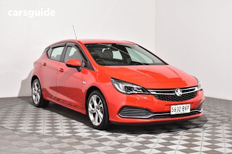 Red 2016 Holden Astra Hatchback Rs