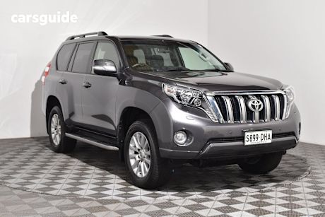 Grey 2016 Toyota Landcruiser Prado Wagon Vx (4X4)