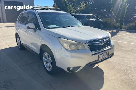 White 2015 Subaru Forester Wagon 2.5I-L