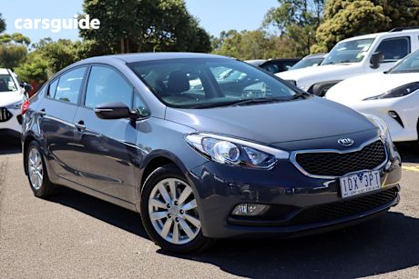 Grey 2014 Kia Cerato Sedan S Premium