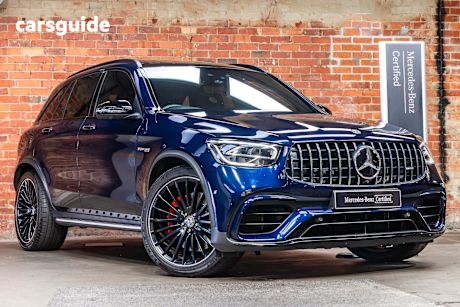 Blue 2022 Mercedes-Benz GLC63 Wagon S 4Matic+