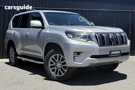 Silver 2018 Toyota Landcruiser Prado Wagon Vx (4X4)