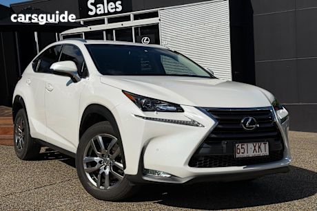 White 2017 Lexus NX200T Wagon Luxury (Fwd)
