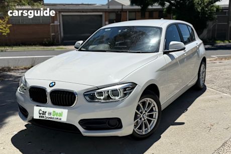 White 2018 BMW 118I Hatchback Sport Line