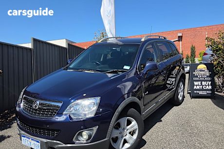 Blue 2011 Holden Captiva Wagon 5 (Fwd)