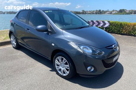 Grey 2011 Mazda 2 Hatchback Neo